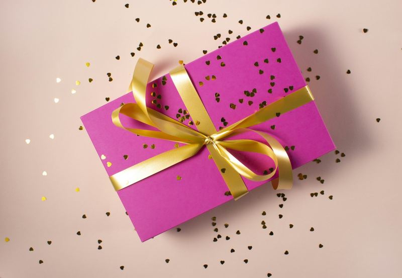 Wrapped corporate gift